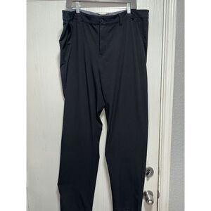Travis Mathew Golf Pants Men 40x32 Grey Stretch Performance Chino Golf Casual‎